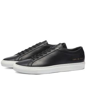 Common projects Achilles low 41, us 8, black and white